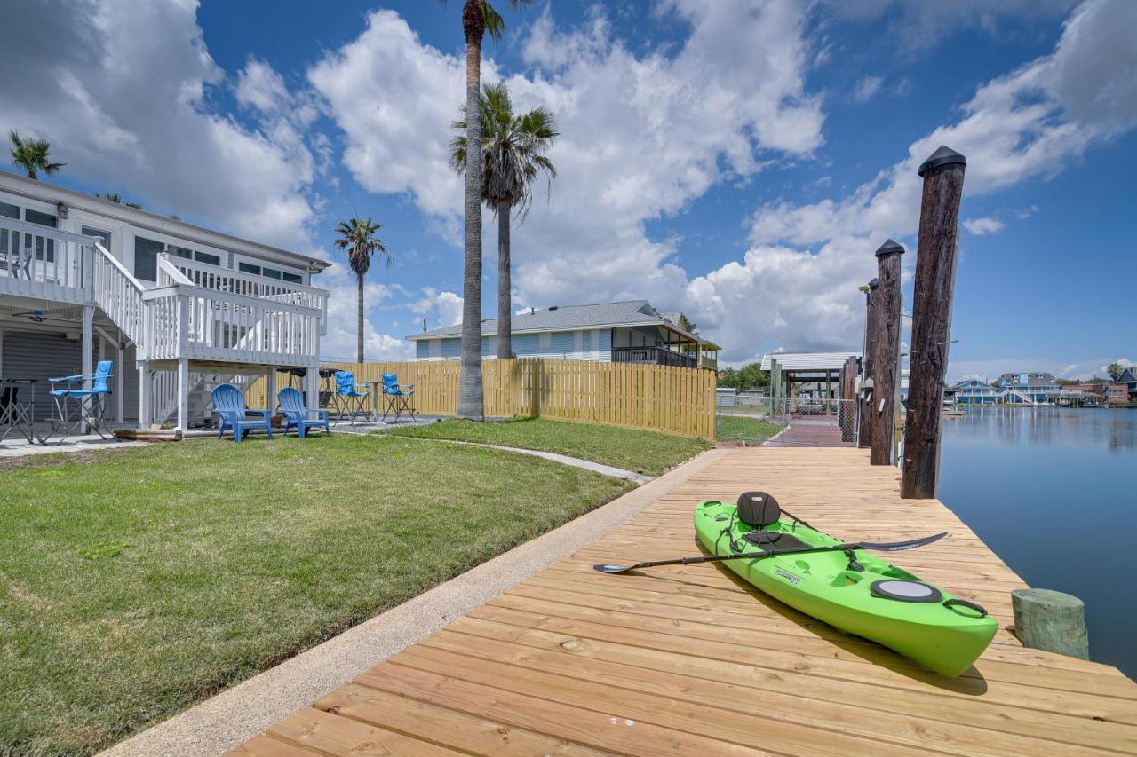 Waterfront Galveston Bay Retreat - 4 Mi To Beach! Buitenkant foto
