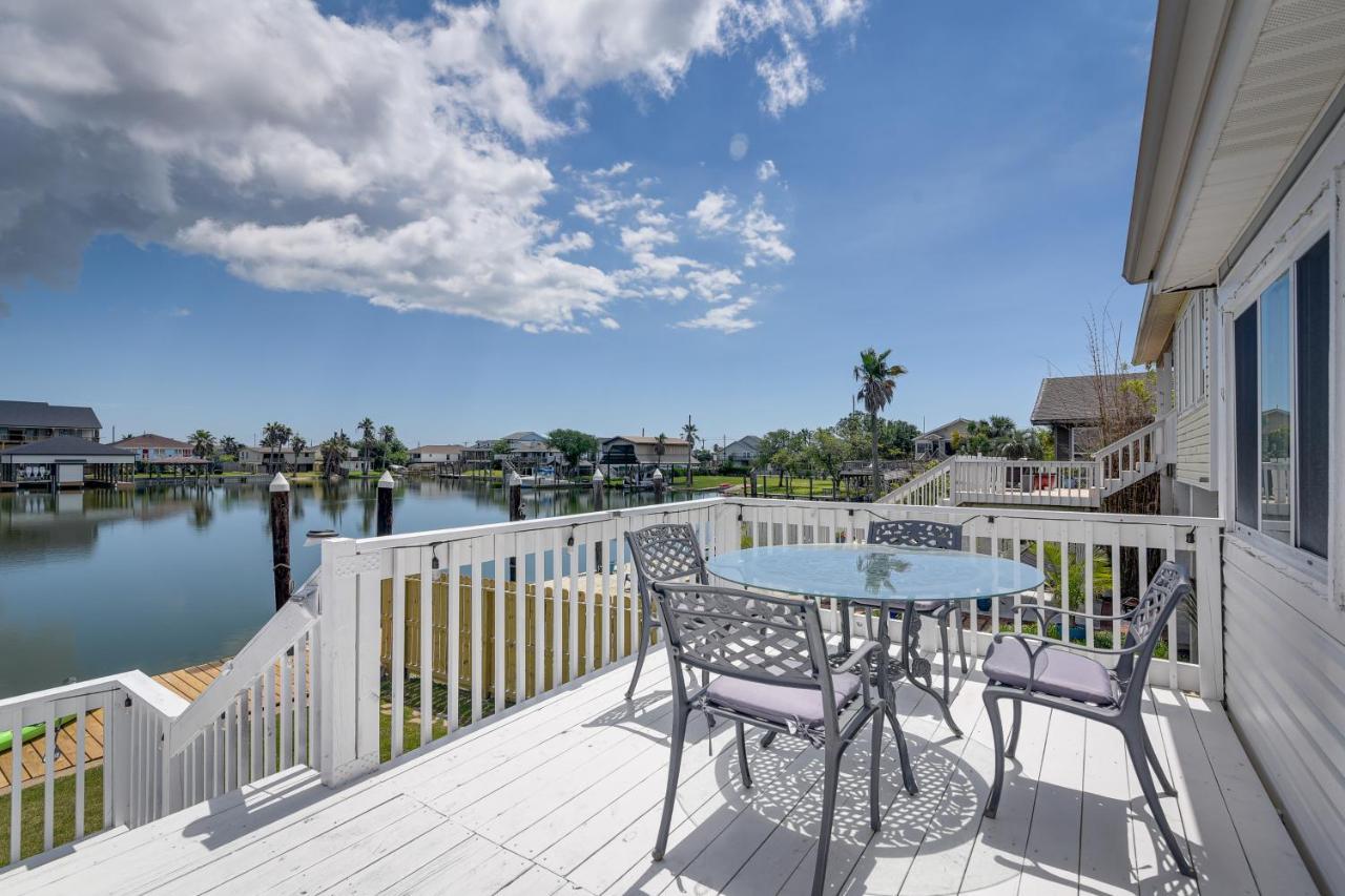 Waterfront Galveston Bay Retreat - 4 Mi To Beach! Buitenkant foto