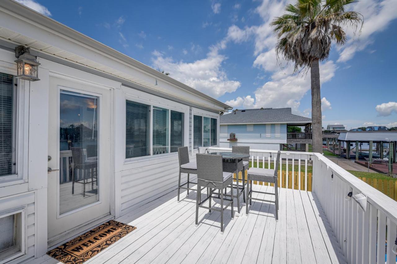 Waterfront Galveston Bay Retreat - 4 Mi To Beach! Buitenkant foto