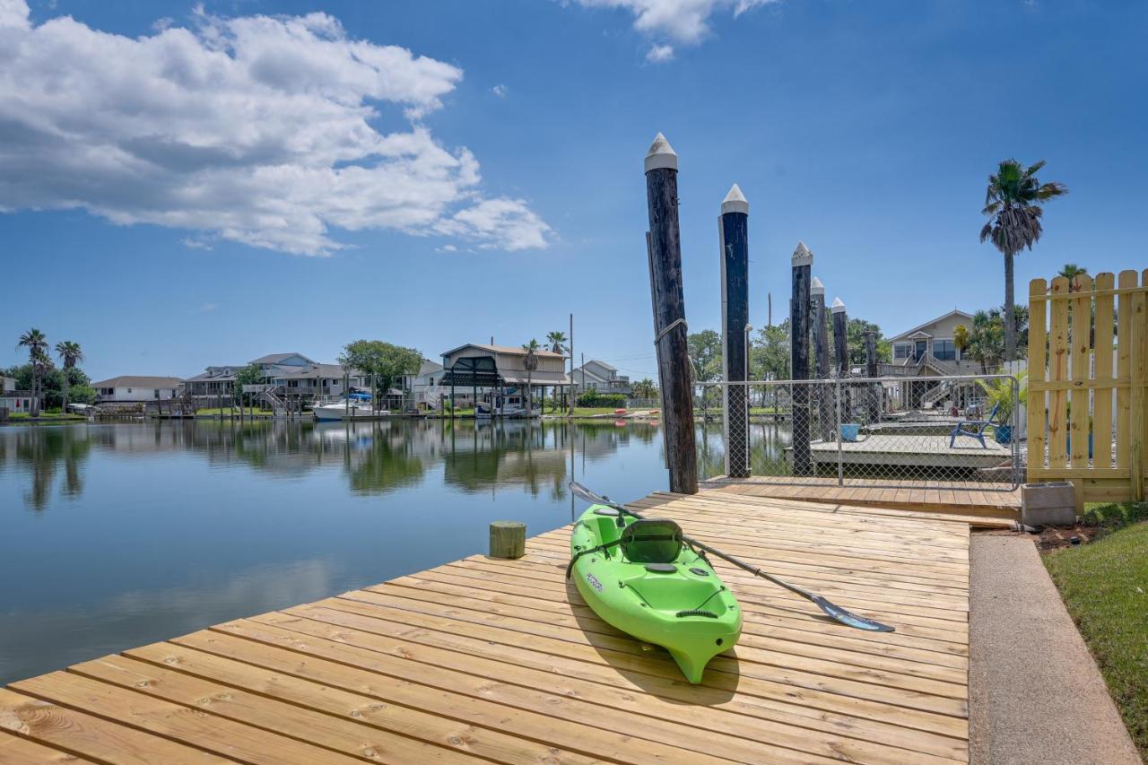Waterfront Galveston Bay Retreat - 4 Mi To Beach! Buitenkant foto